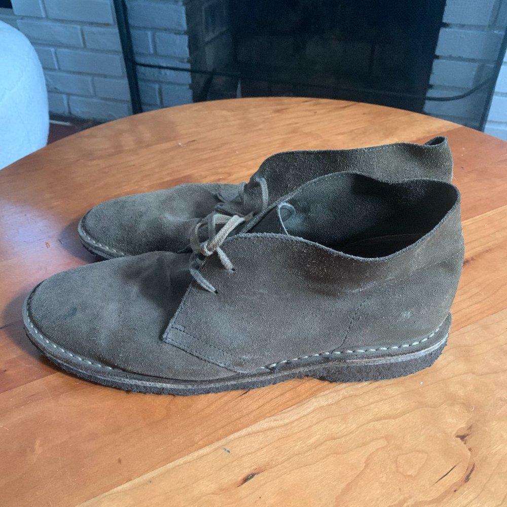 Men's Suede Chukka Boots - Size 11